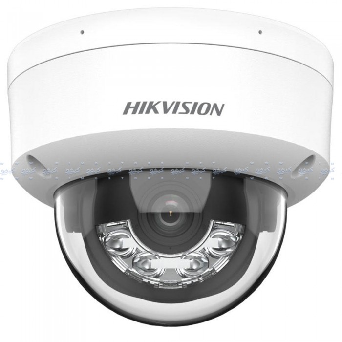 كاميرا هيكفيجن DS-2CD1163G2-LIU (عدسة 2.8 مم): كاميرا مراقبة خارجية ثابتة بدقة 6MP، زاوية رؤية واسعة، رؤية ليلية ملونة، وميكروفون مدمج مع كشف حركة ذكي.
